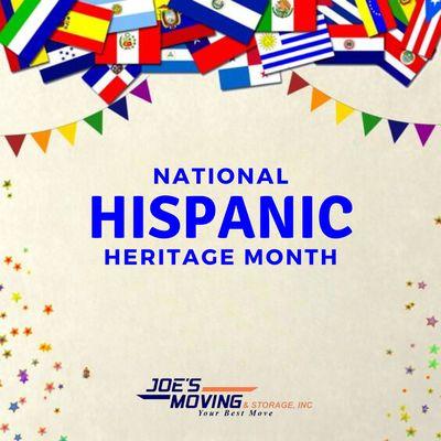 Celebrating National Hispanic Heritage Month!