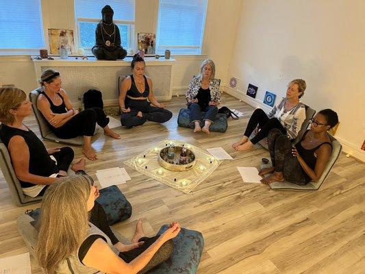 Weekly mindfulness workshop