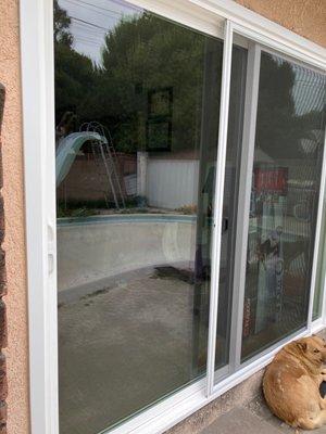 New sliding door