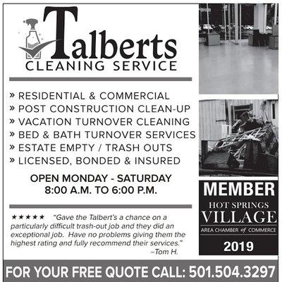 Talberts Cleaning Services