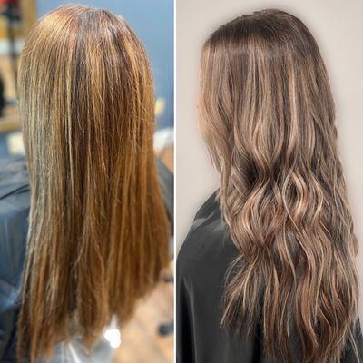 Bronde balayage