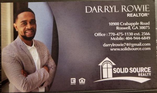 If you have any  Real Estate needs, I'm your man!