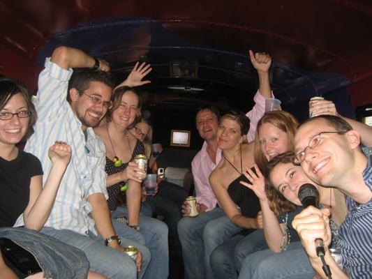 yelpers rockin' the ride