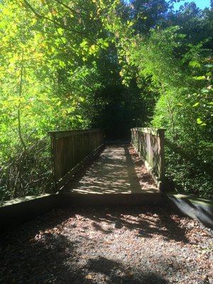 Bridge just past the "main" entrance to the park.