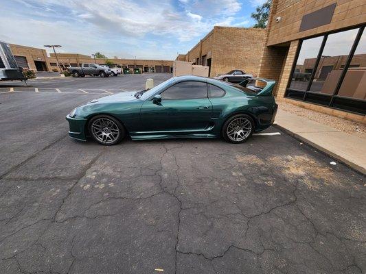 Supra full car tint