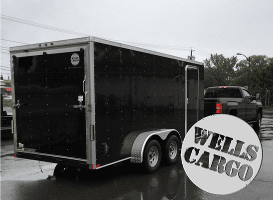 We are an authorized Wells Cargo Trailer Dealer. If we don't have the size you need, we can get you the one to meet your needs.