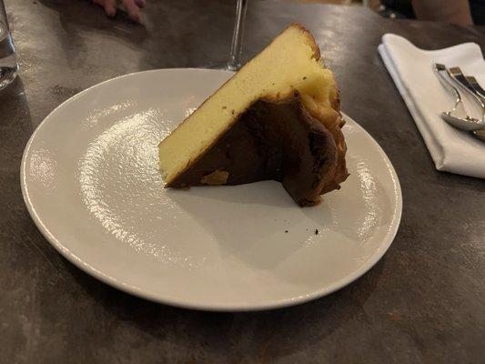 Basque cheesecake