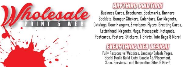 Wholesale Print & Web