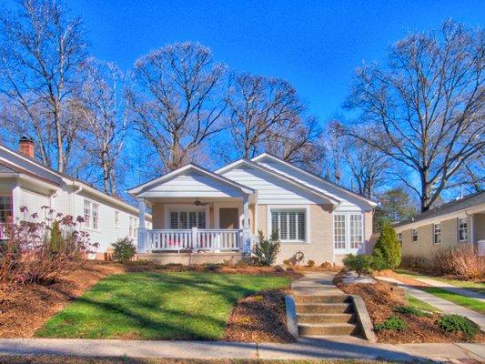 Awesome Plaza Midwood bungalow I listed and sold in March.