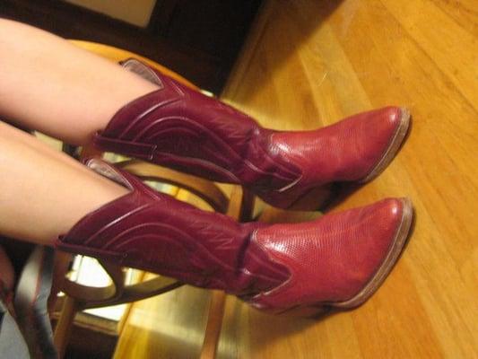 COWBOY(or girl) BOOTS -  not required to attend