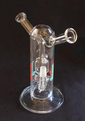 ANDROID 8" DUAL FUNCTION GLASS WATER PIPE - SGCU#57