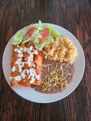 Enchiladas Plate!!!