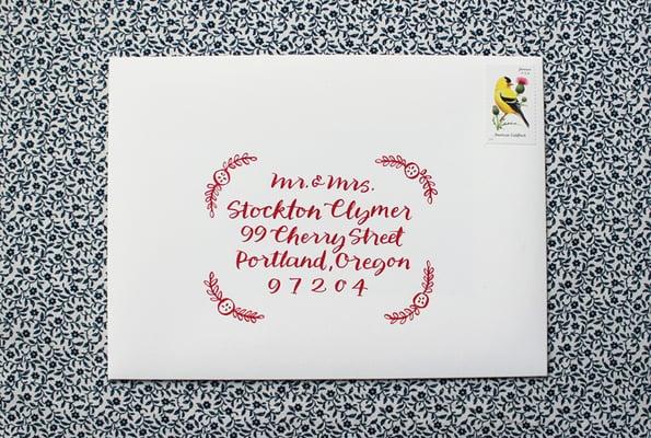 'clymer' envelope addressing