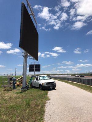 Commercial signs