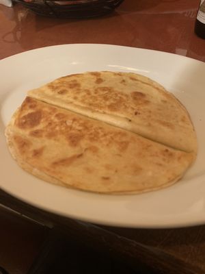 Cheese quesadillas!