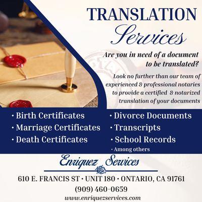 Translation Services