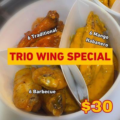 Trio wings Special