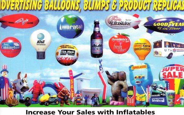 Inflatable Advertising Balloons and Air Dancers