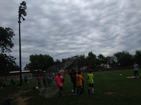 Galaxy Blues Goal Keeper Training...