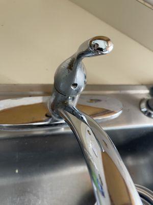 Dirty faucet