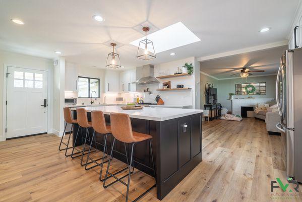 Transitional Design Kitchen Remodeling in West Hollywood, CA