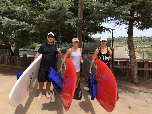 Paddle Board At The Comedy Overlook