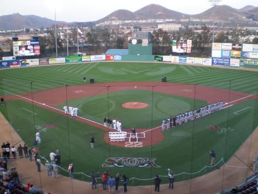 Lake Elsinore Storms Opening Day, circa 2008