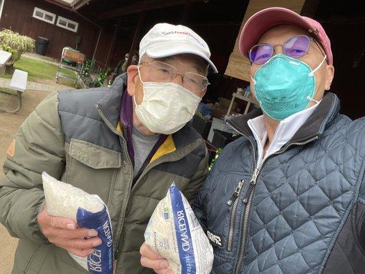 Beside seeing patients doing his regular work. He volunteered to help Much needed Californians.