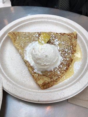 Lemon Butter Crepe