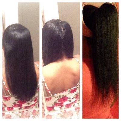 My daughter's hair growth after her big chop and maintenance styles with Hair By Christal and Christal Mercier