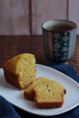 Blood orange olive oil cakes