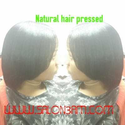 natural hair styling