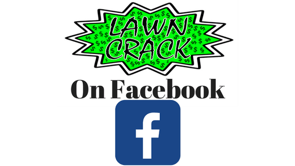 @LawnCrack on FB, and the LawnCrack Facebook Group