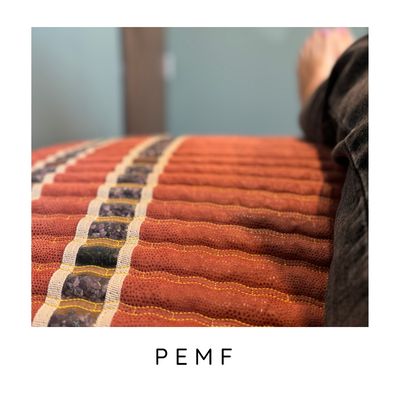 30 and 45 min sessions on our PEMF mat, includes IR heating, natural heated gem stones, negative ION-and Photon therapy. Pain recovery magic