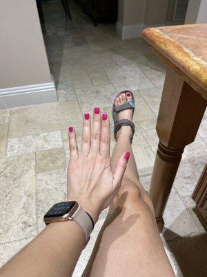 Shellac mani/ pedi