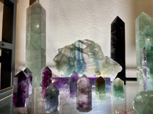 Luscious crystal treasures from the earth