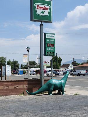 Good off highway fuel prices.