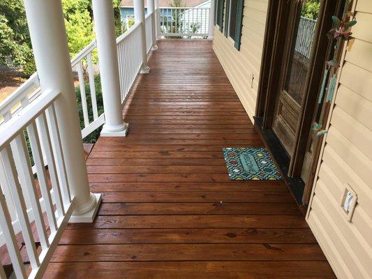 Deck Job Lake Monticello