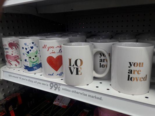 They got cute mugs