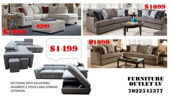 BRAND NEW SECTIONALS!