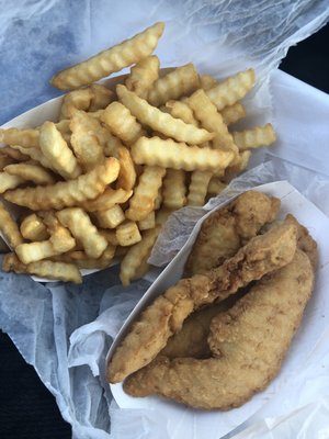 Chicken tender combo