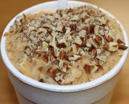 Raspacho de Coco con Nuez (Coconut with Pecan Raspacho or Shaved-Ice)