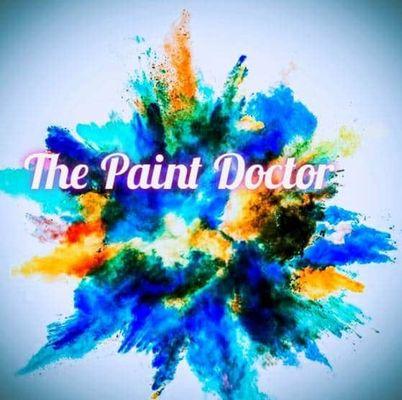 This is the logo for the locally-owned remodeling business The Paint Doctor