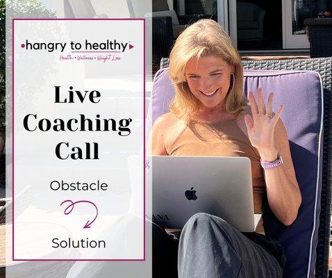 Weekly Live Nutrition-Health Coaching Calls