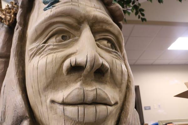 Interior tree sculpture, West Toledo Branch
 Toledo-Lucas County Public Library