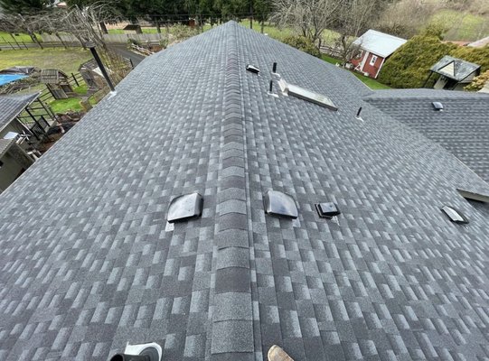 Gaf Shingle Roof Installed