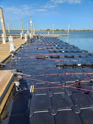 Jetdock Boat Docks on Breach Inlet