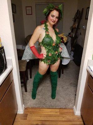 Custom Poison Ivy costume