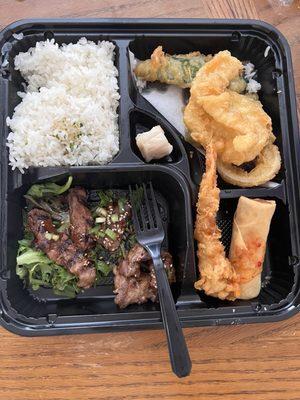 Bento B Teriyaki Beef