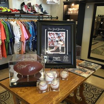 autographed sports memorabilia